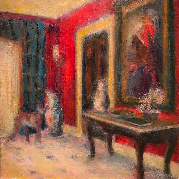 Interior in Red